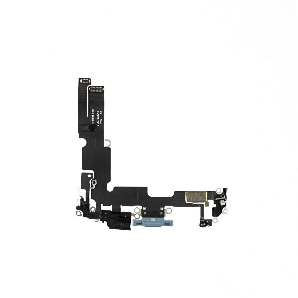 Ladebuchse für iPhone 14 Plus Blau Dock Connector Flex Ersatz