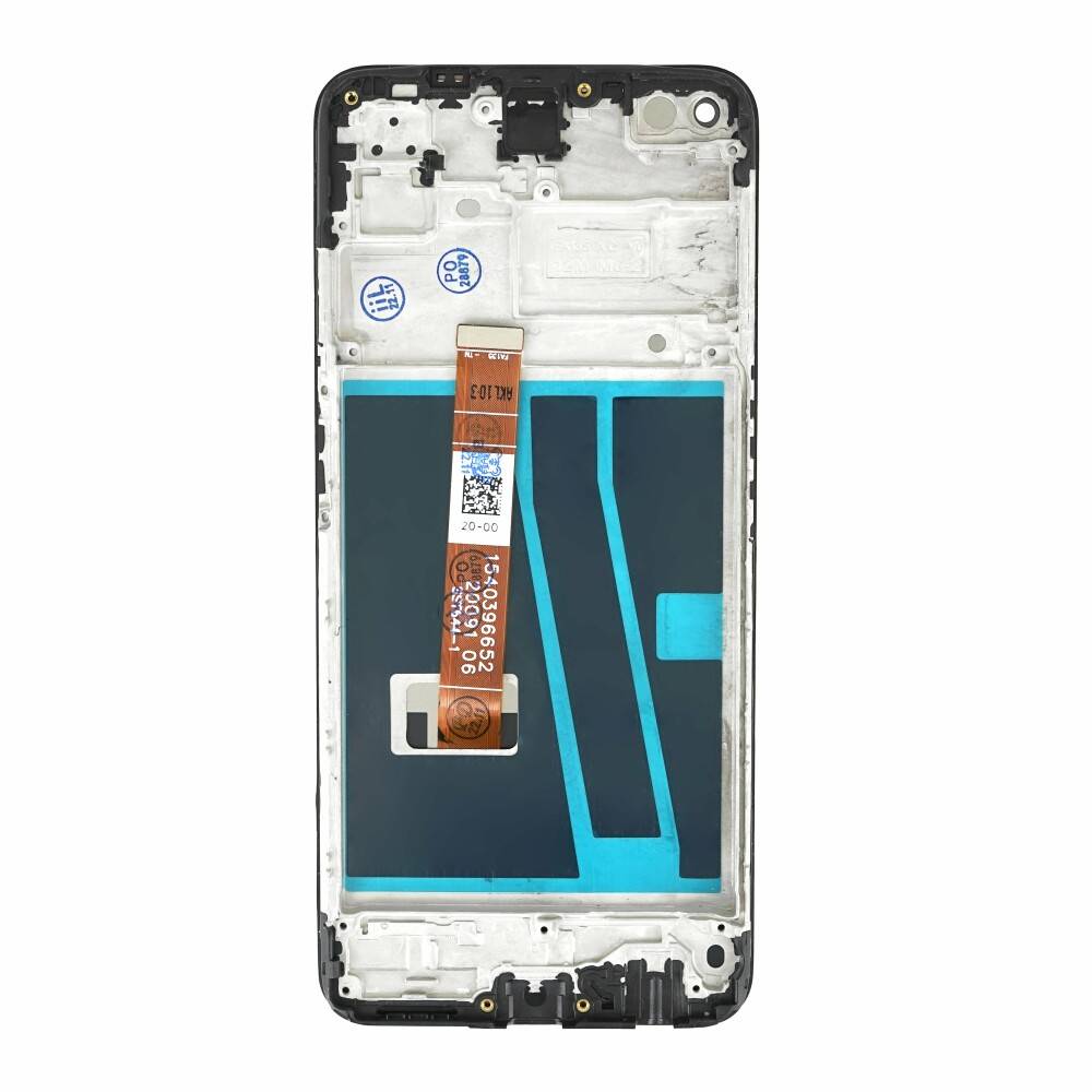 Display für OPPO A72 4G LCD + Rahmen Schwarz Bildschirm Touch Ersatz