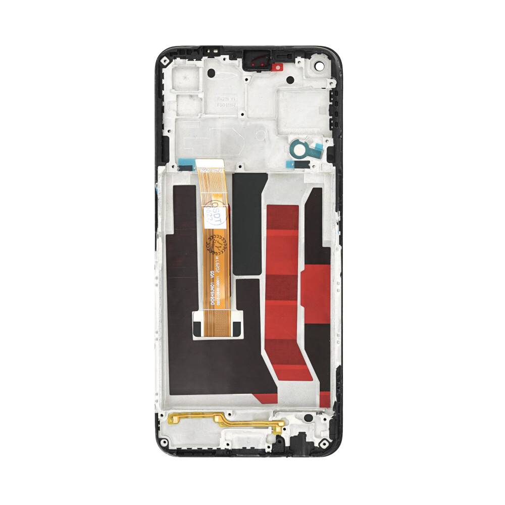 Display für OPPO A73 5G Schwarz LCD + Rahmen Touch Bildschirm Ersatz
