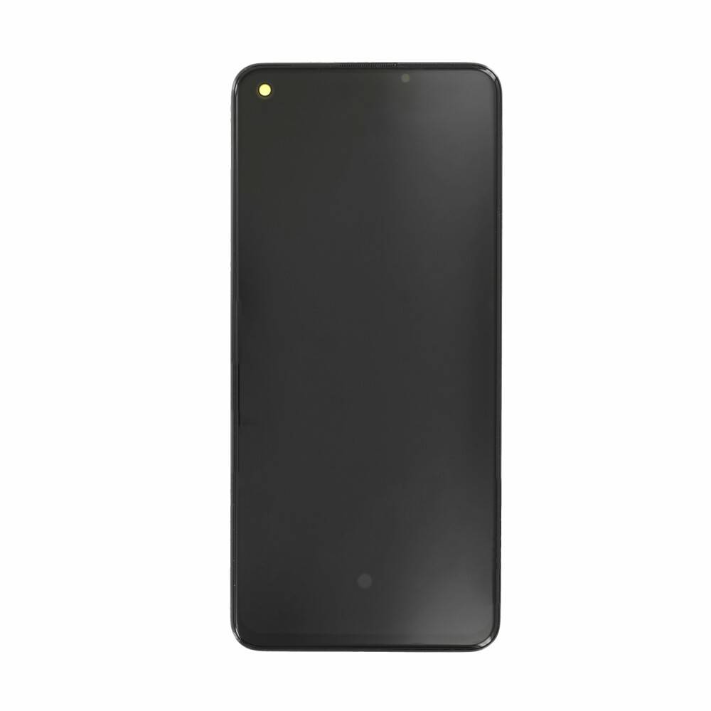 Display für OPPO A74 5G Schwarz LCD + Rahmen Touch Bildschirm