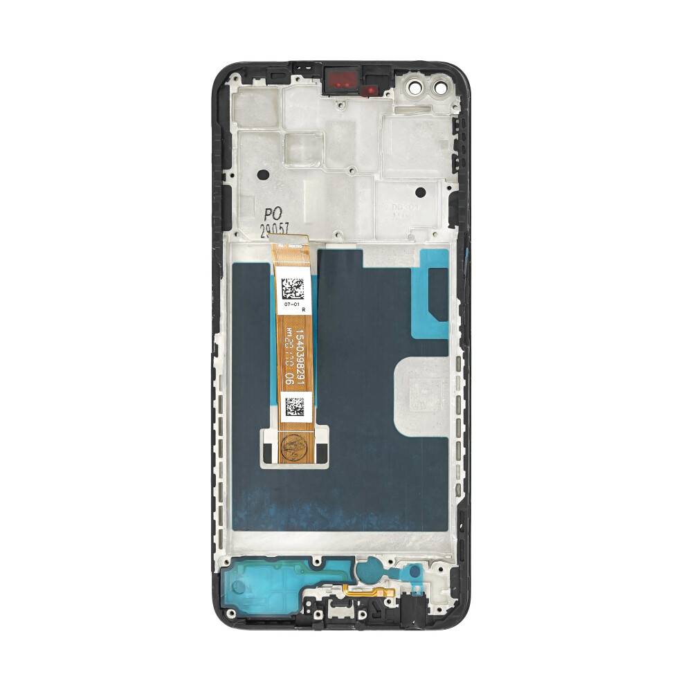 Display für Oppo Reno 4 Z 5G LCD + Rahmen space black
