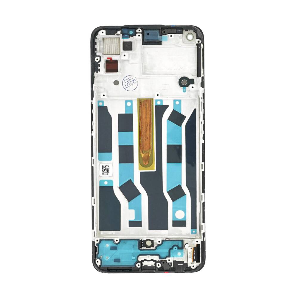 Display für Oppo Reno 5 4G Starlight Black LCD + Rahmen Touch Ersatz