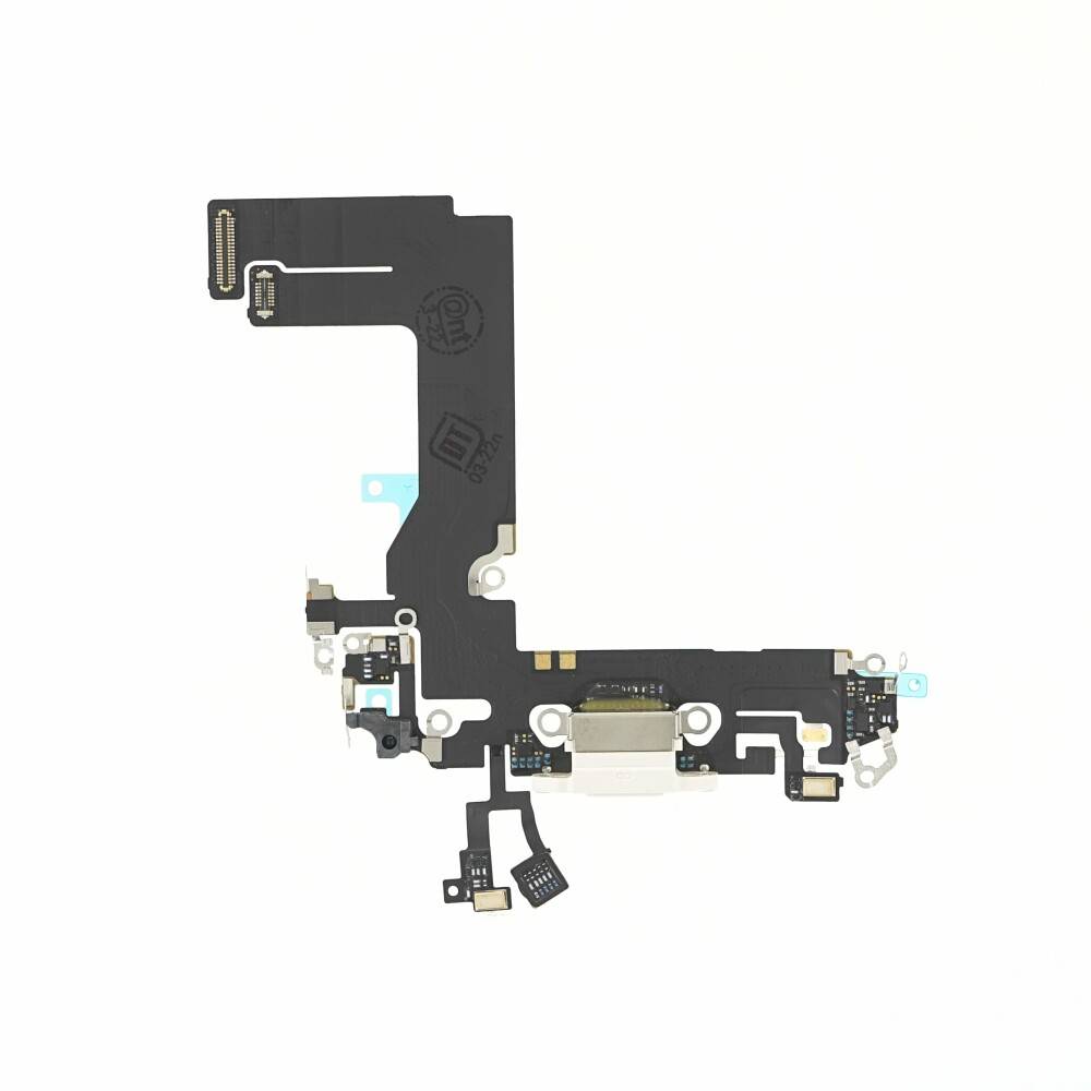 Ladebuchse für iPhone 13 Mini Weiß Lightning Flexkabel