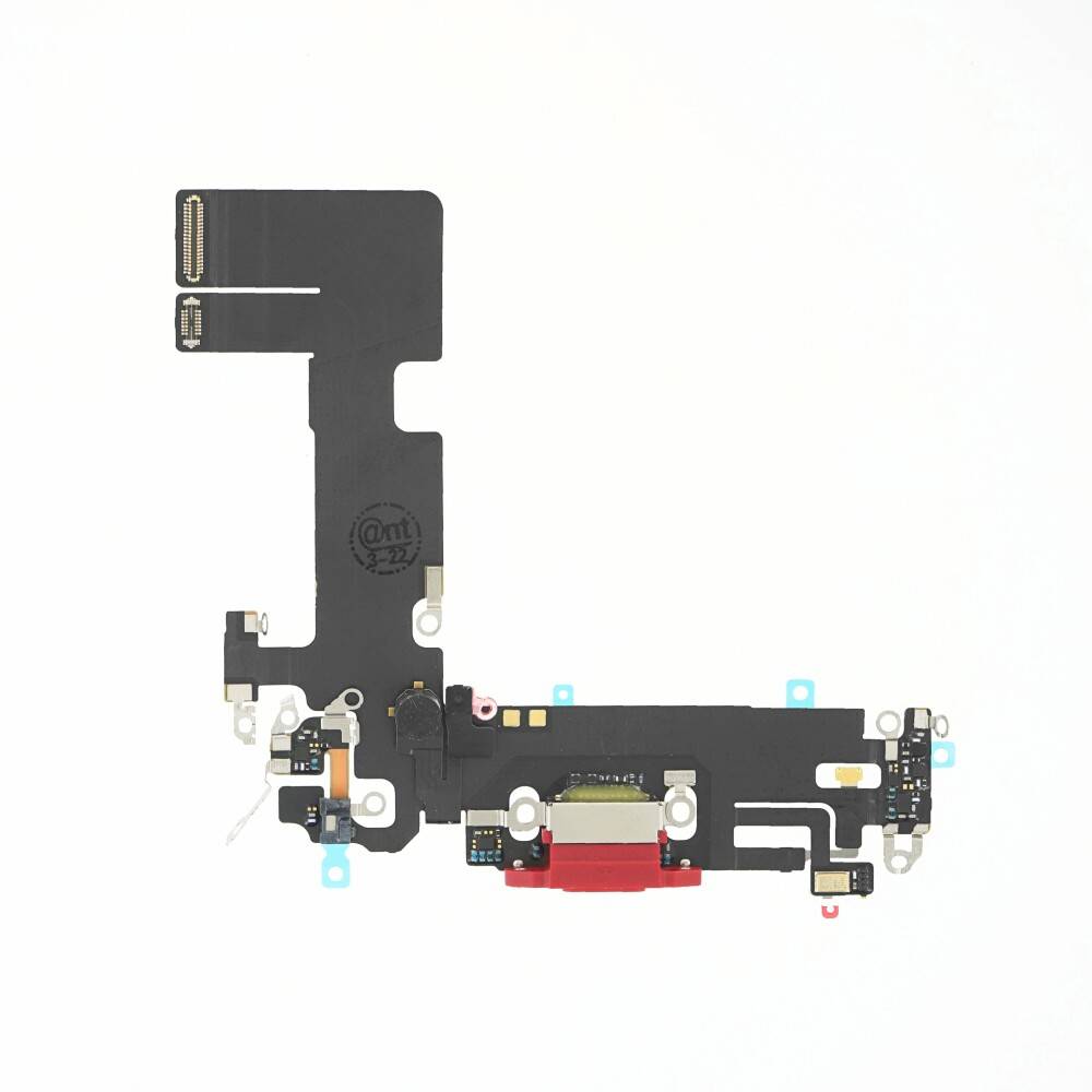 Ladebuchse für iPhone 13 Rot Flexkabel Dock Connector Ersatz