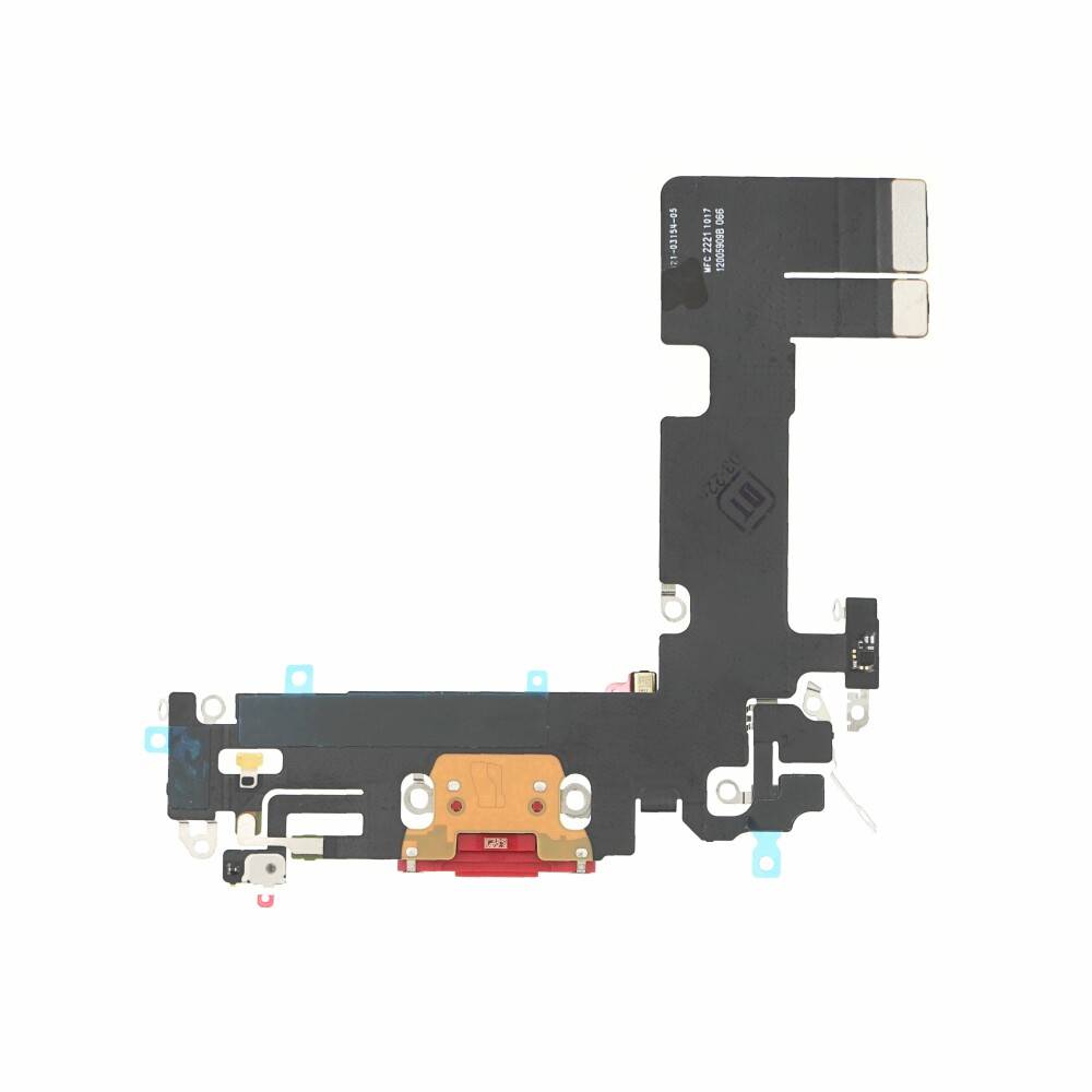 Ladebuchse für iPhone 13 Rot Flexkabel Dock Connector Ersatz