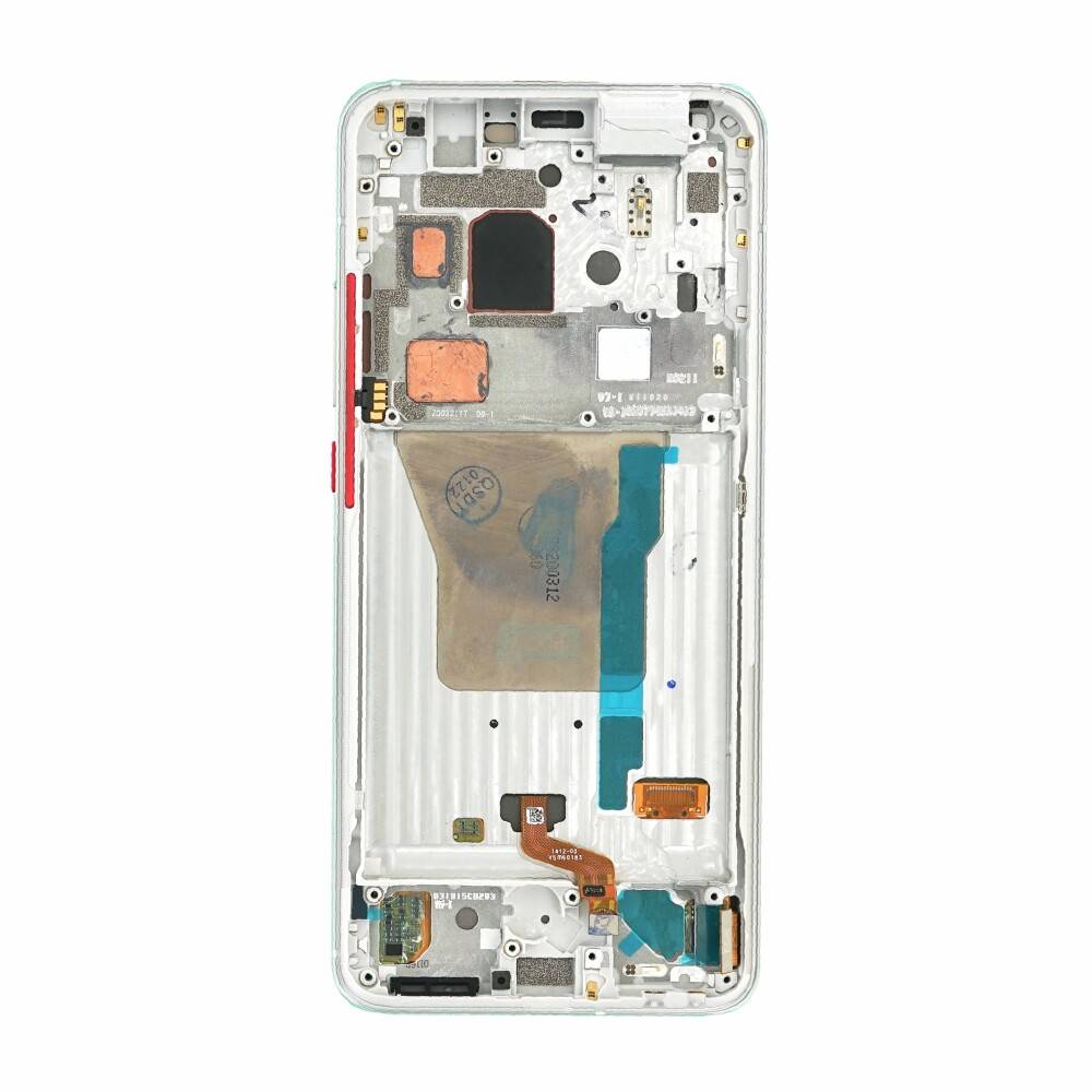 Display für Poco F2 Pro LCD + Rahmen Phantom White Touch Bildschirm