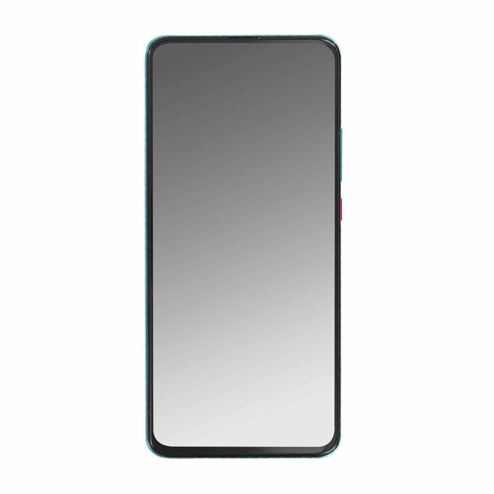Display für Poco F2 Pro LCD + Rahmen Neon Blue Touch Bildschirm