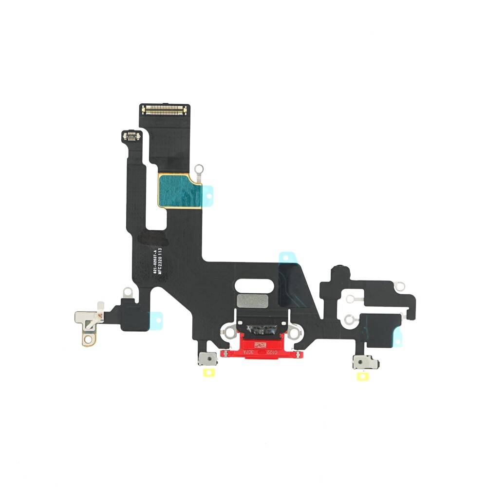 Ladebuchse für iPhone 11 Rot Dock Connector Ersatz