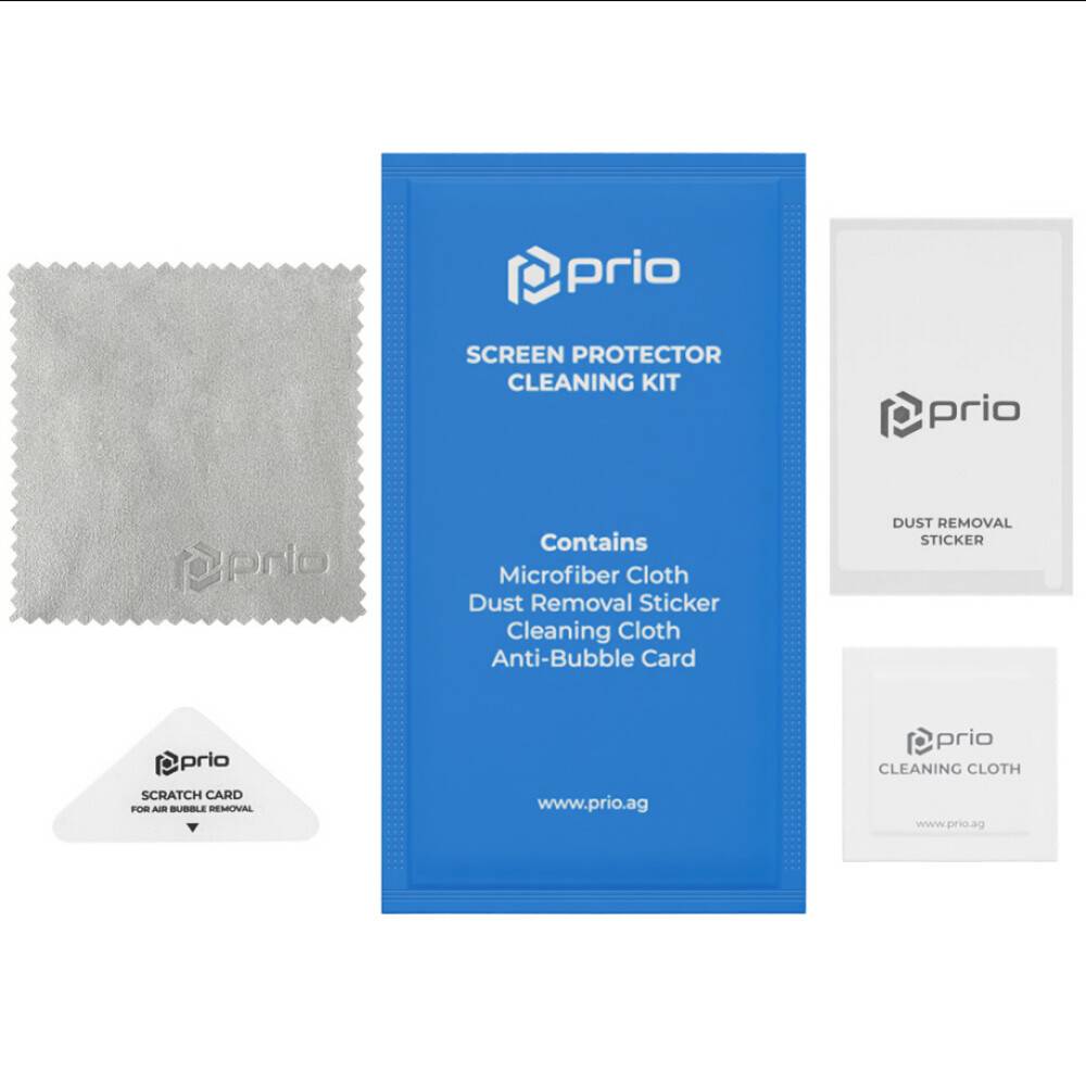 prio 10x Displayschutzglas für iPhone 11/XR transparent