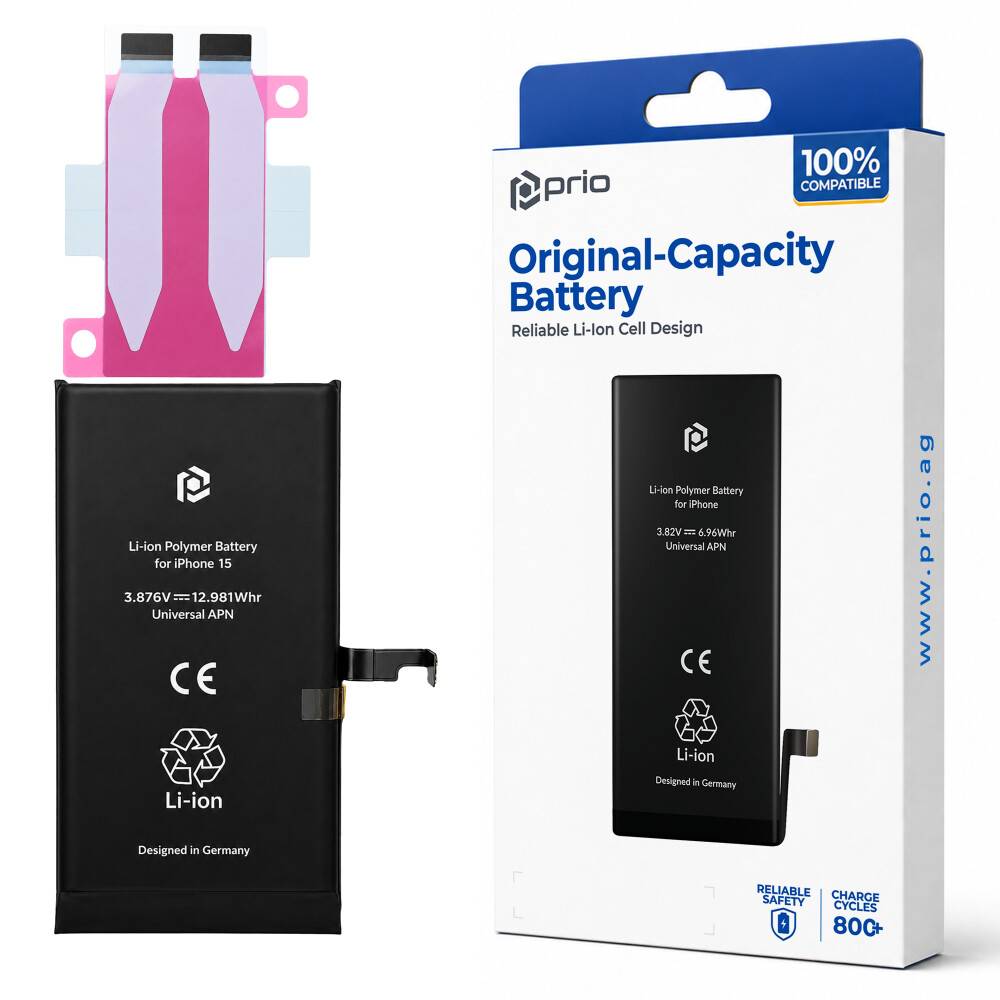 prio Akku für iPhone 15 (Universal APN)