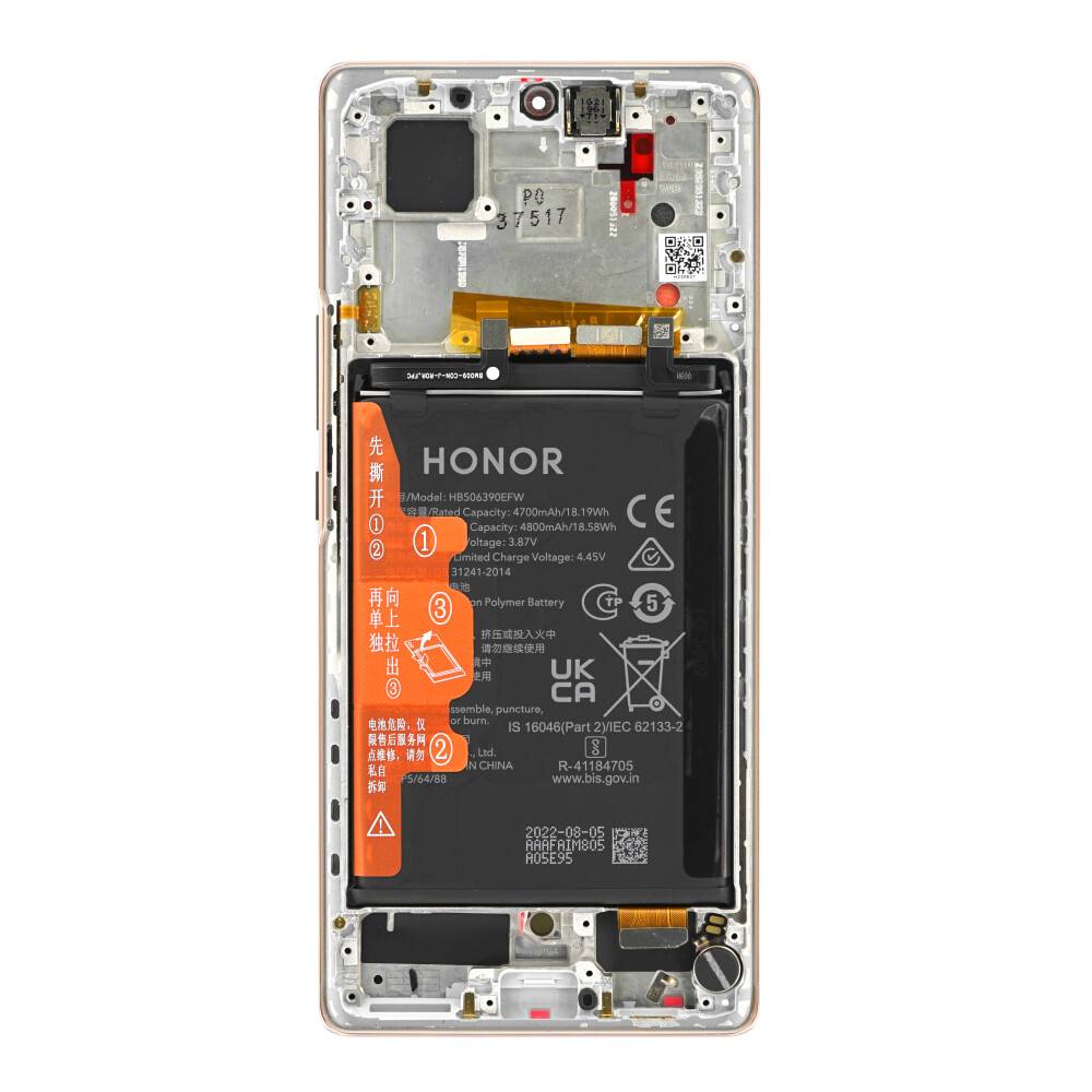 Original Display für Honor 60 blau LCD 0235AANU