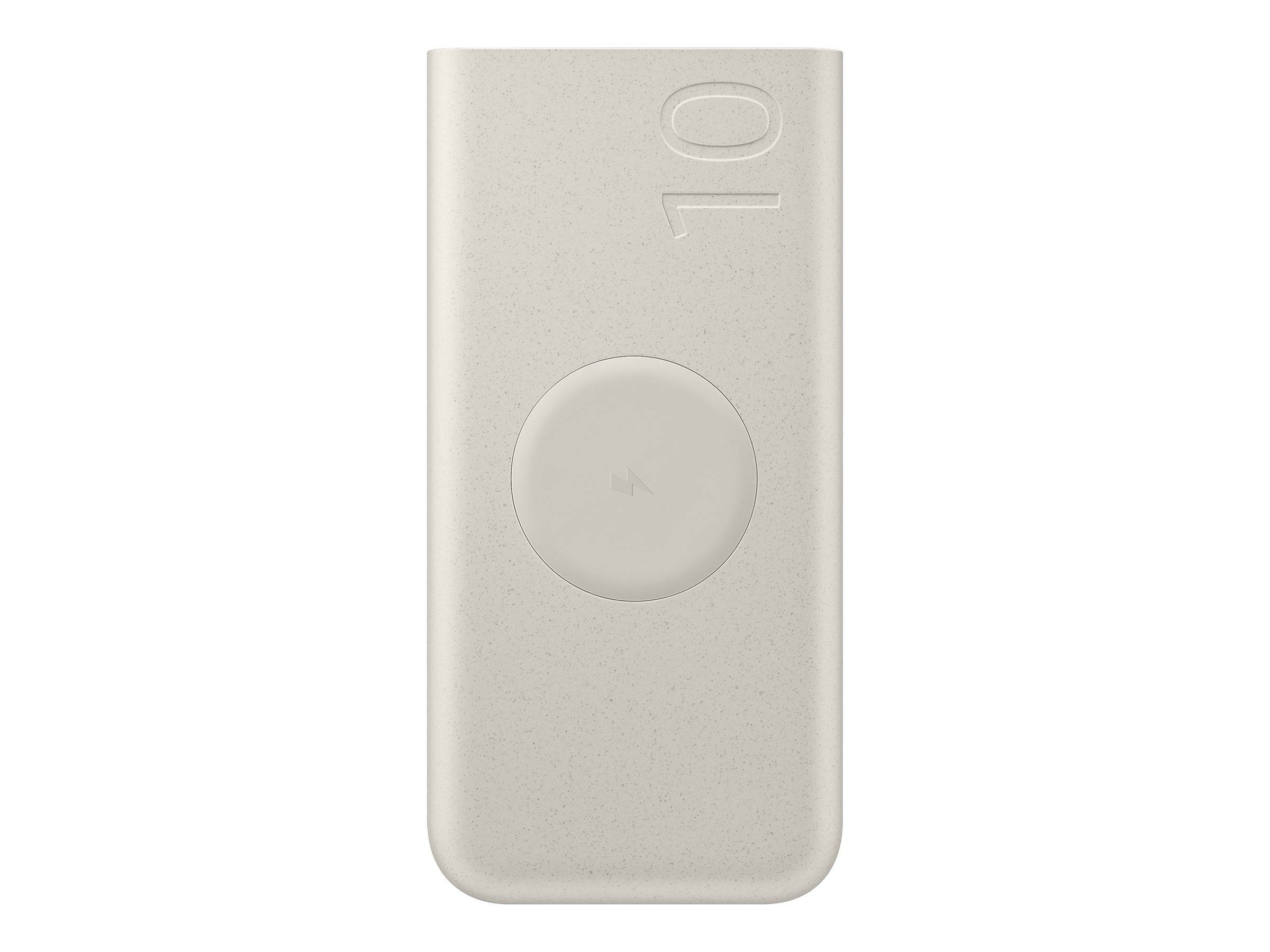 Original Samsung EB-U2510XUE Induktive Powerbank 10000 mAh 25W USB Beige
