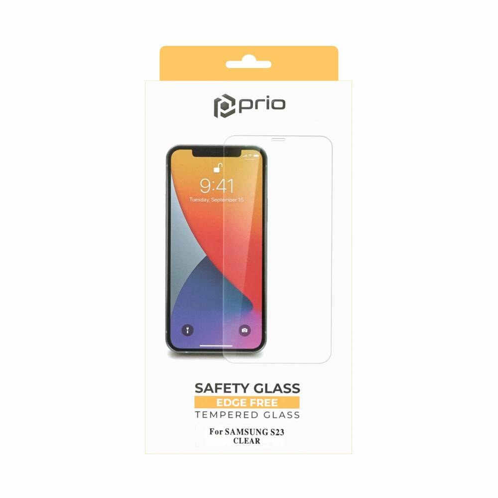 prio Displayschutzglas für Samsung S23 transparent