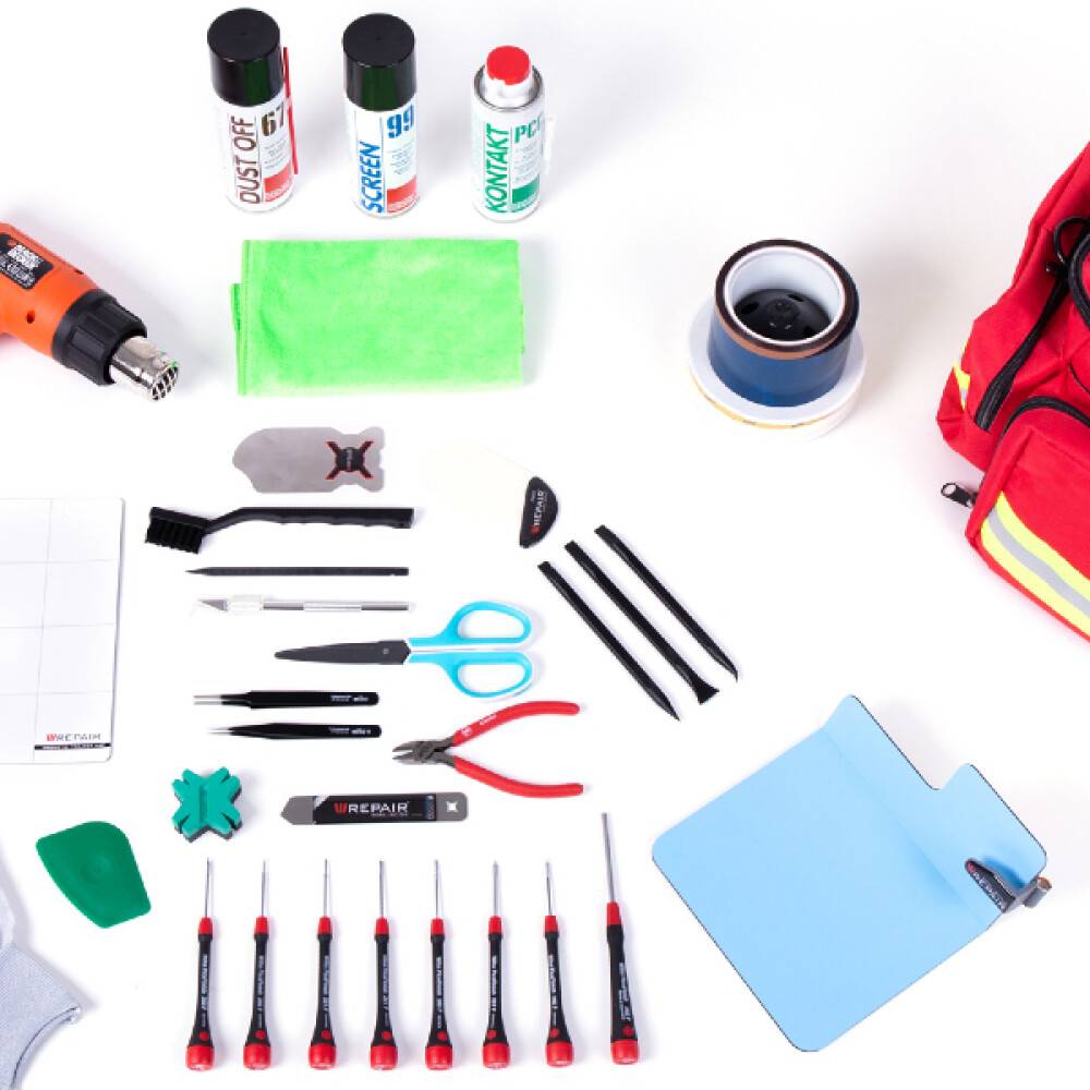 Original Wrepair Tragetasche für unterwegs mit 41-teiligem Werkzeugset CFT-60679