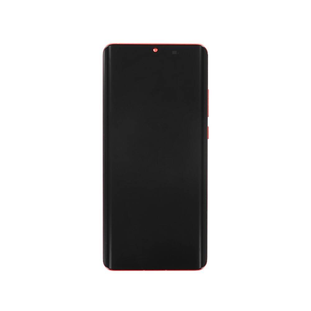 Original Display für Huawei P30 Pro LCD + Rahmen + Akku amber sunrise 02355UMS