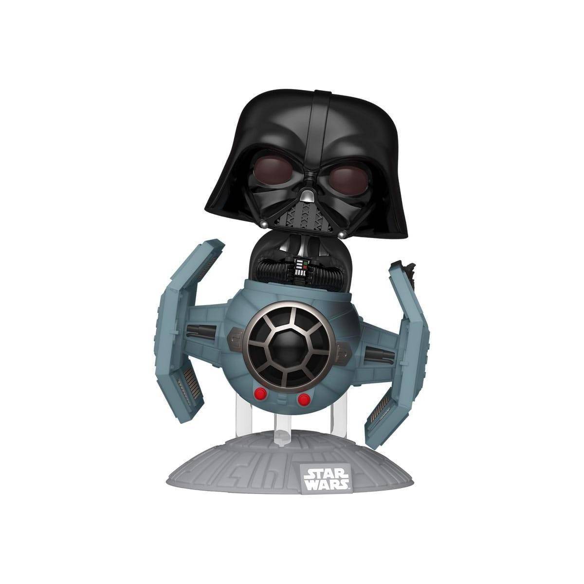 FK80769 - Star Wars: Dark Side POP! Rides Deluxe Vinyl Figur TIE Advanced x1 wVader 9 cm