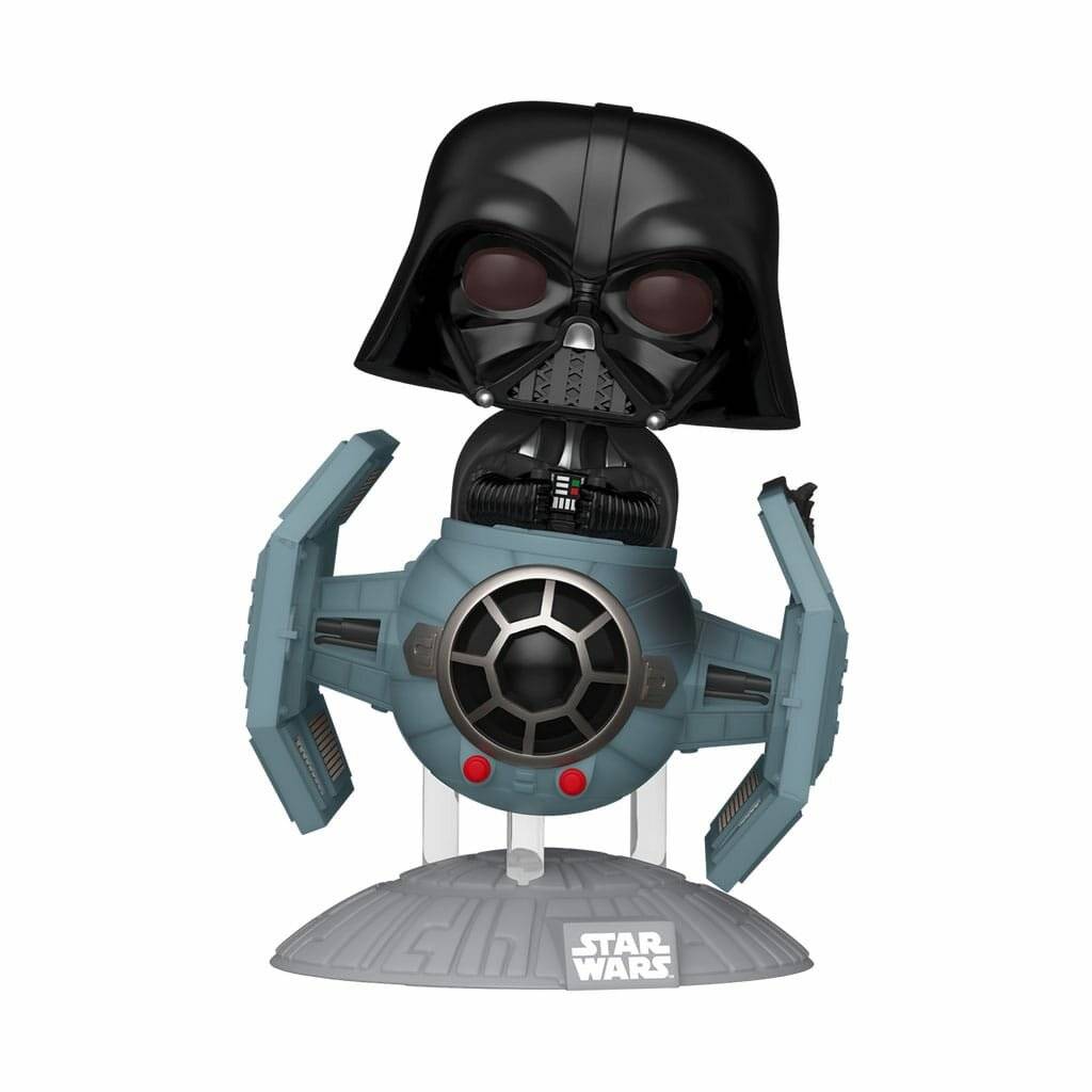 POP Figur Rides Deluxe Star Wars Darth Vader mit Tie Advanced Starfighter