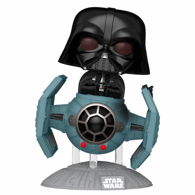 POP Figur Rides Deluxe Star Wars Darth Vader mit Tie Advanced Starfighter