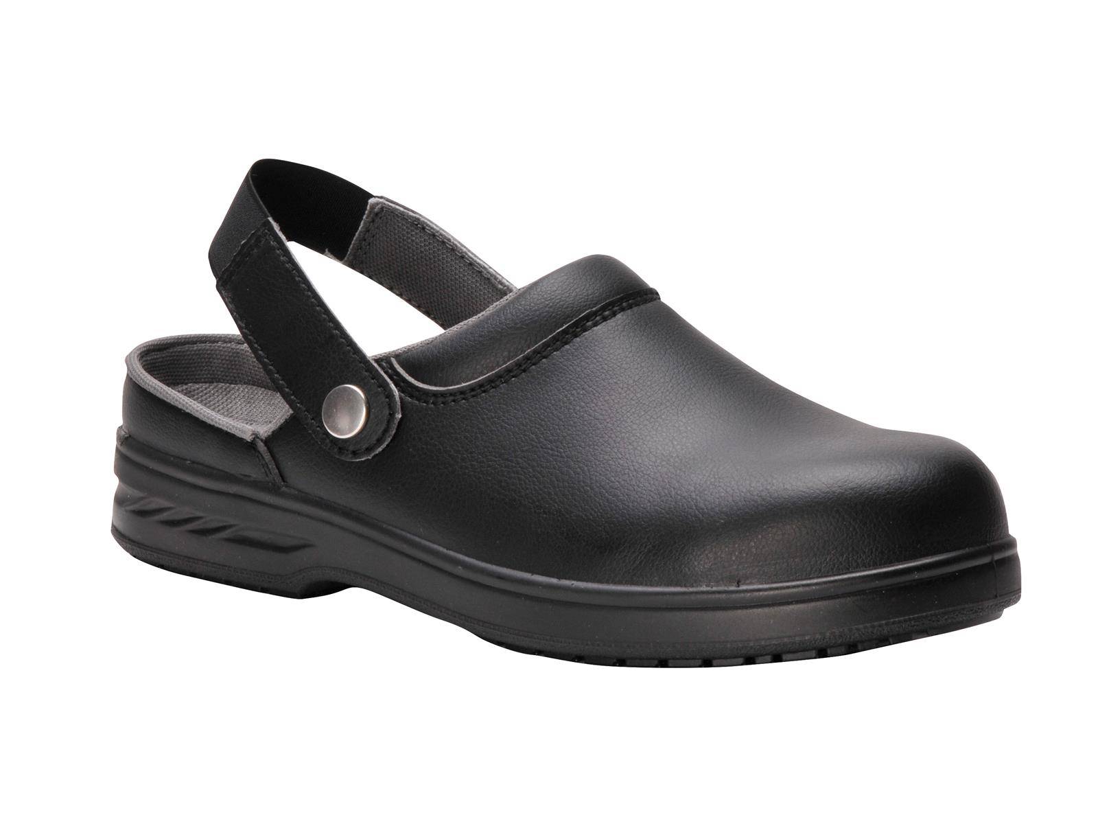 Portwest® FW82 Steelite Sicherheitsclog SB AE WRU Schwarz_42