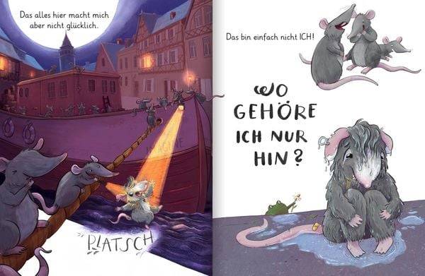 Die kleine Ratte Kwiik macht stark. Weil ich anders bin