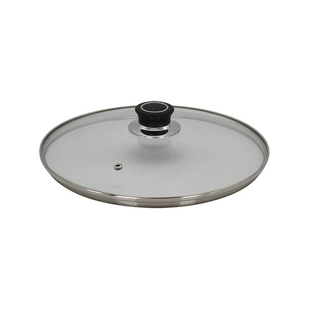 Krüger Glasdeckel Topfdeckel aus der Serie Diamant flach 32cm