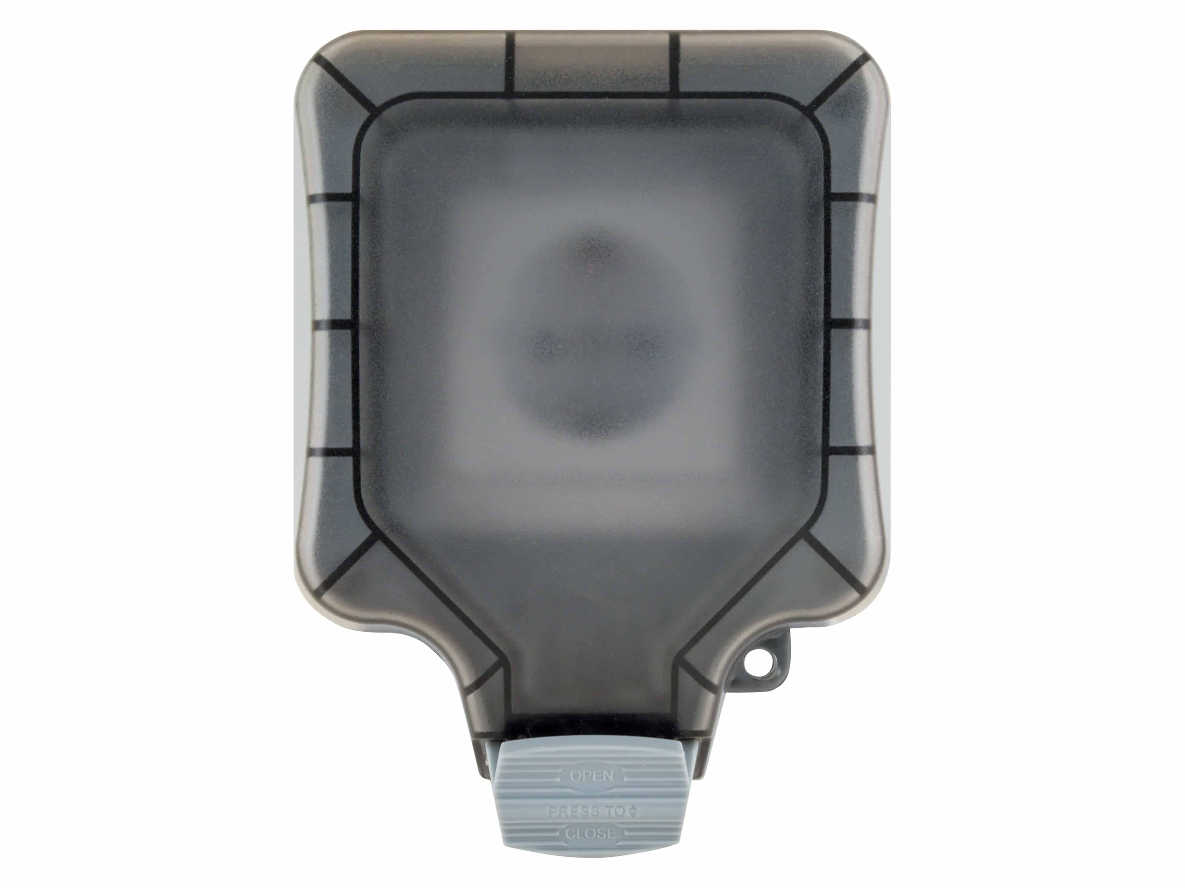 SCHWAIGER Außensteckdose SOAD0100, 1-fach, AP, IP66