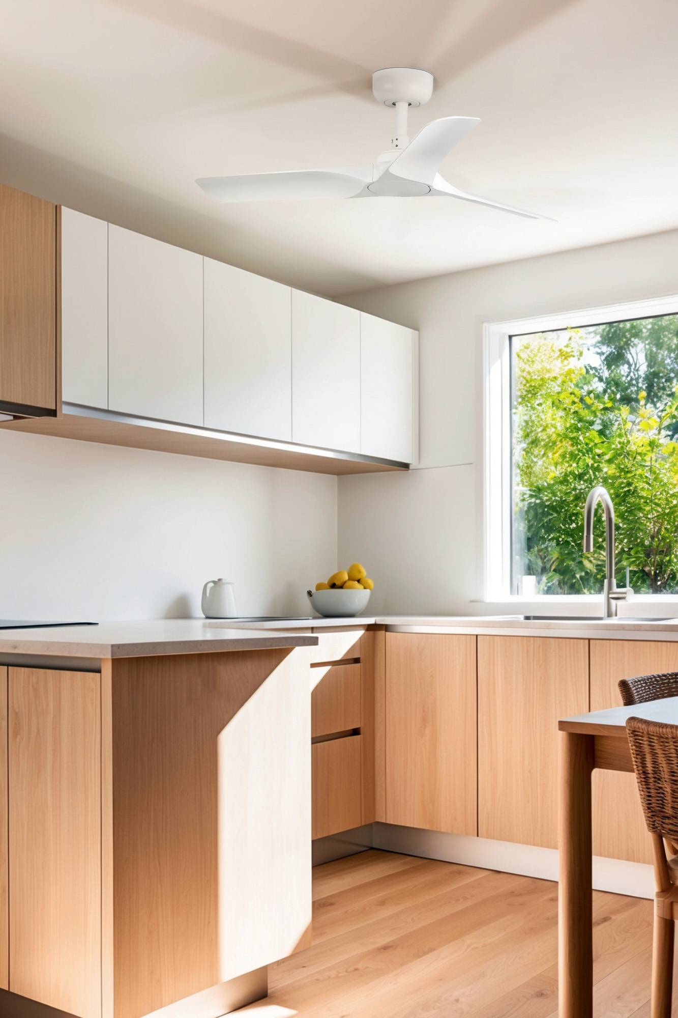 DC Deckenventilator Hey S Weiß