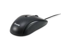 EQUIP - Optische Maus USB-C Comp. Rechts-Linkshänder 1.5m sw - Maus - 1.200 dpi