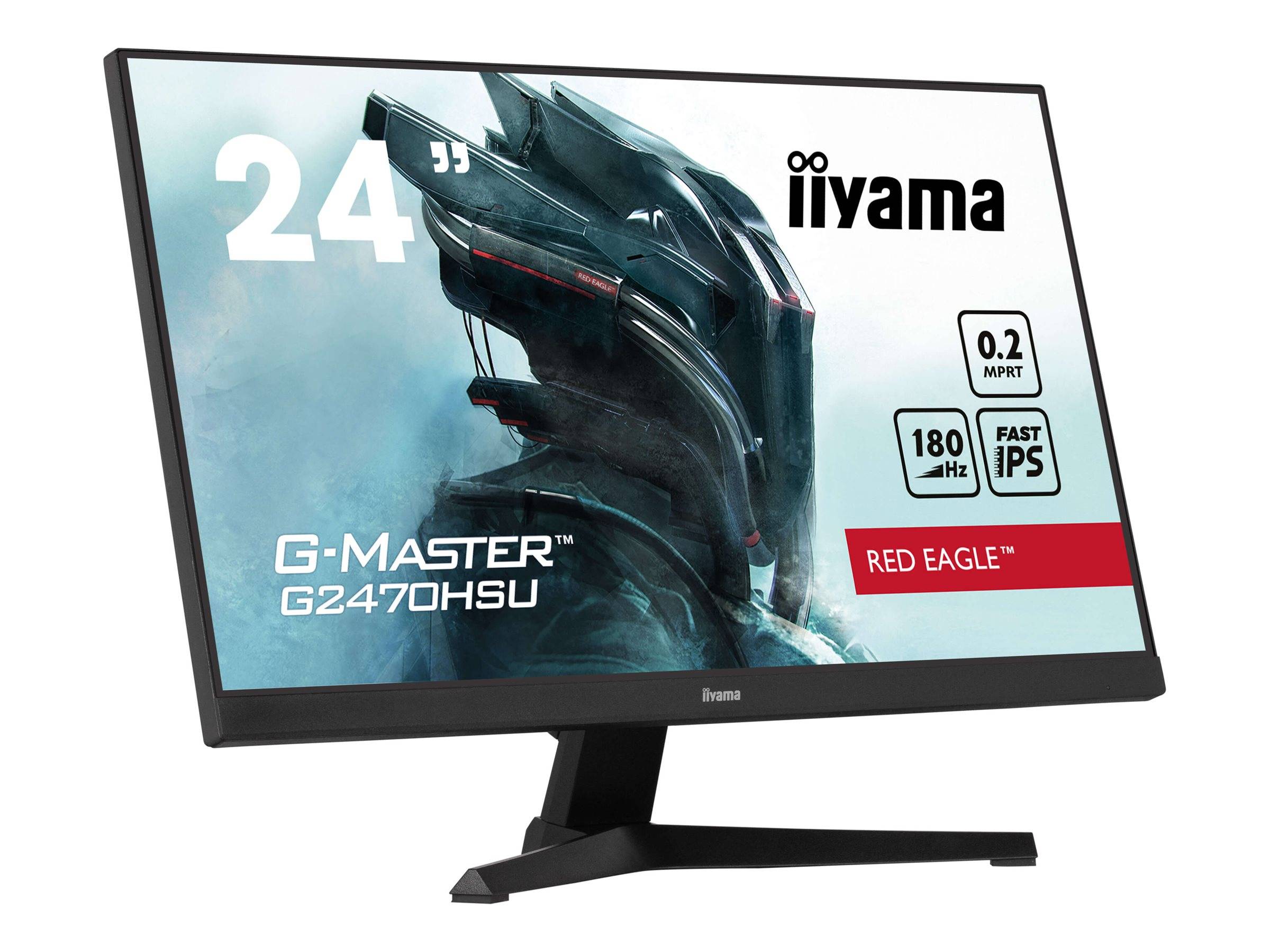 IIYAMA 60.5cm (24) G2470HSU-B6 16:9 HDMI+DP+USB IPS bl.