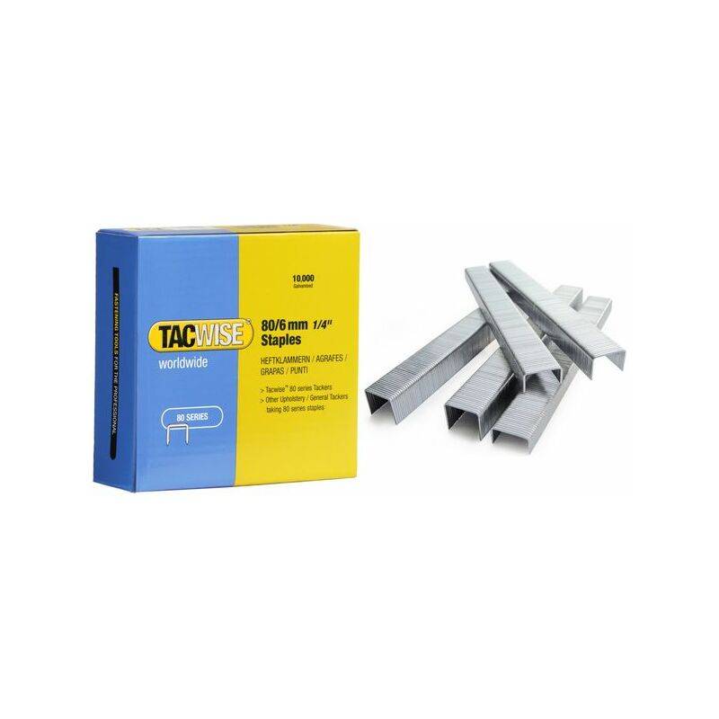 TACWISE Heftklammern 80/8 mm verzinkt, 10.000 Stück