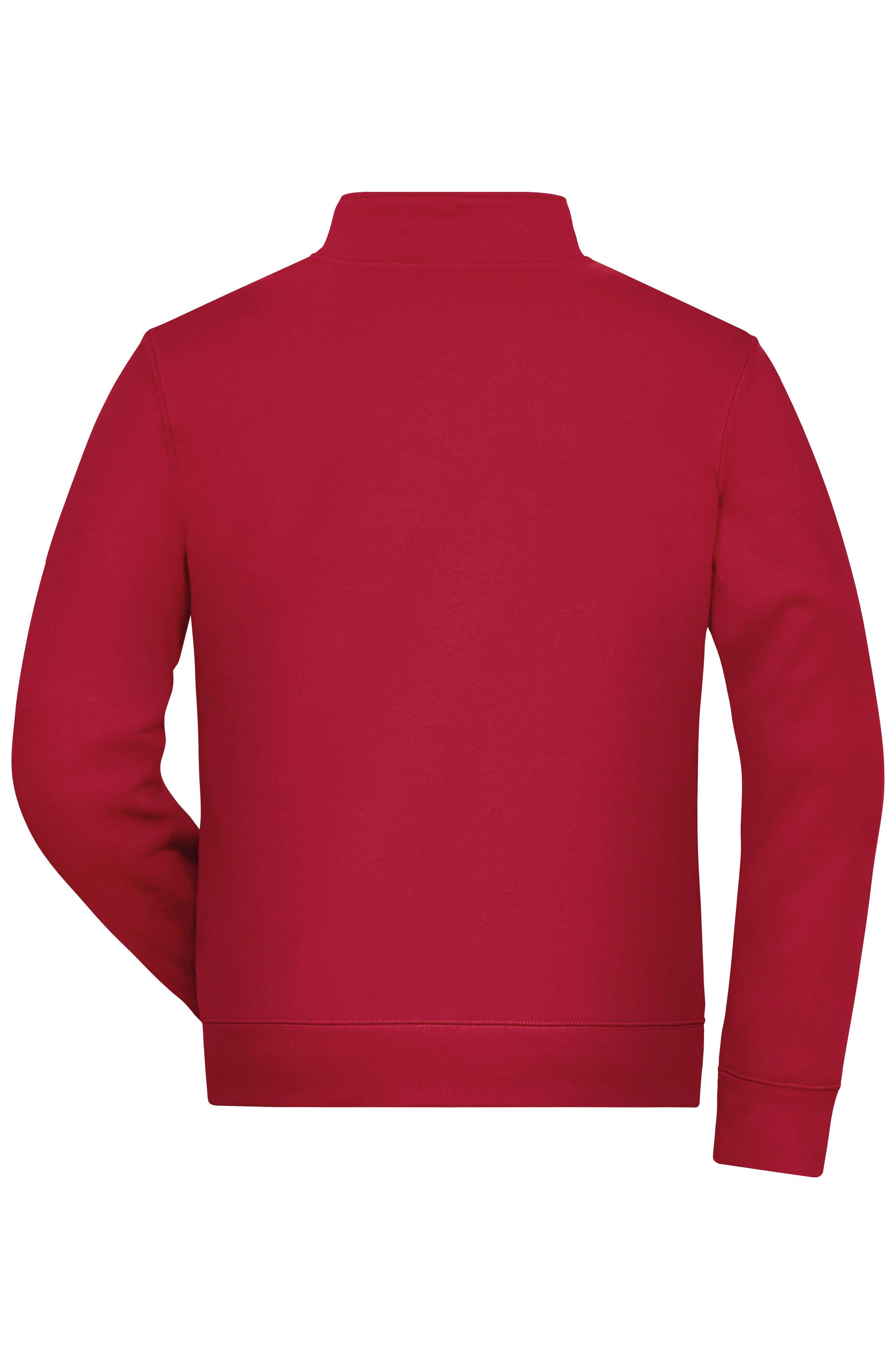 James & Nicholson® Men's Doubleface Work Jacket JN1810 red_M