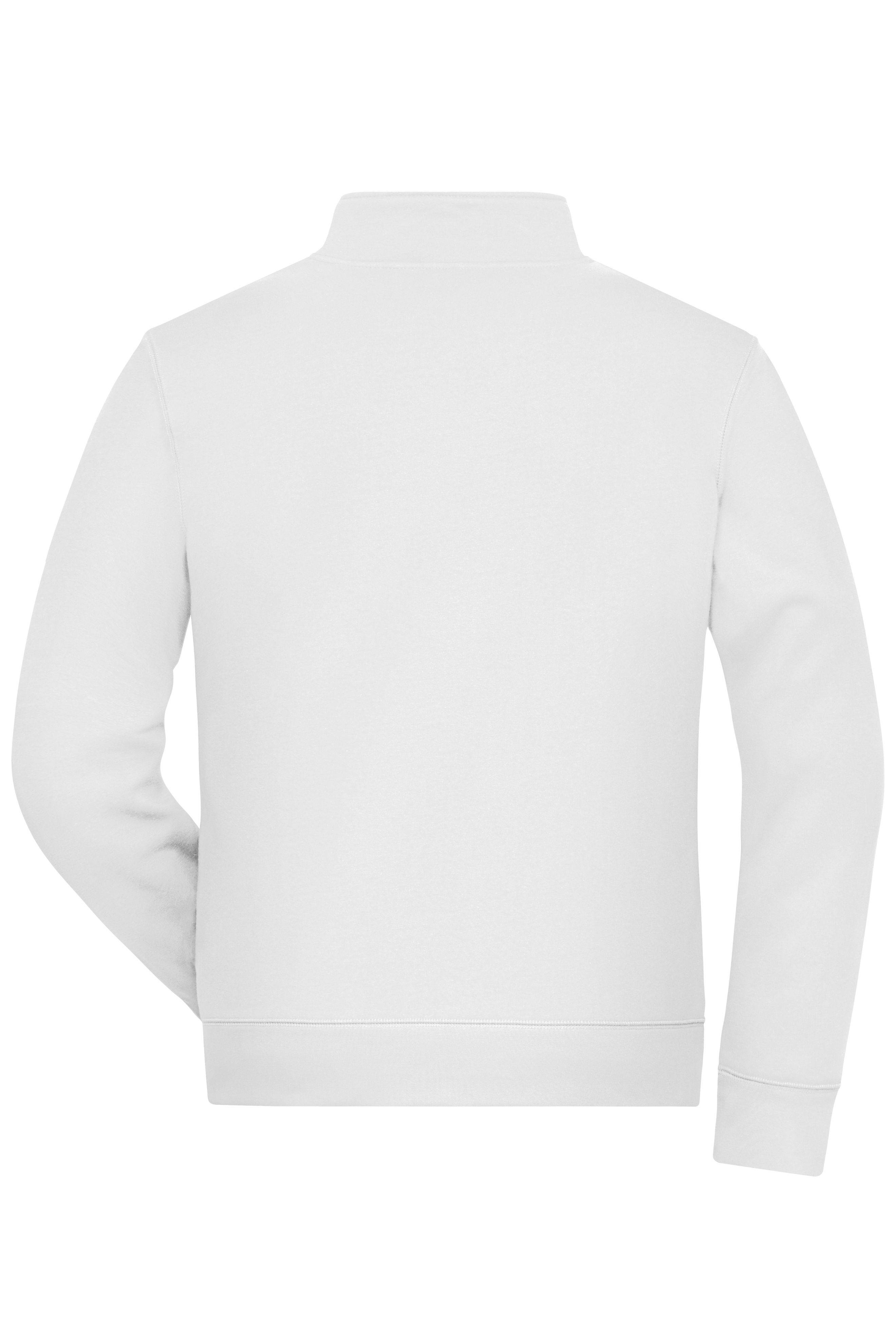 James & Nicholson® Men's Doubleface Work Jacket JN1810 white_S