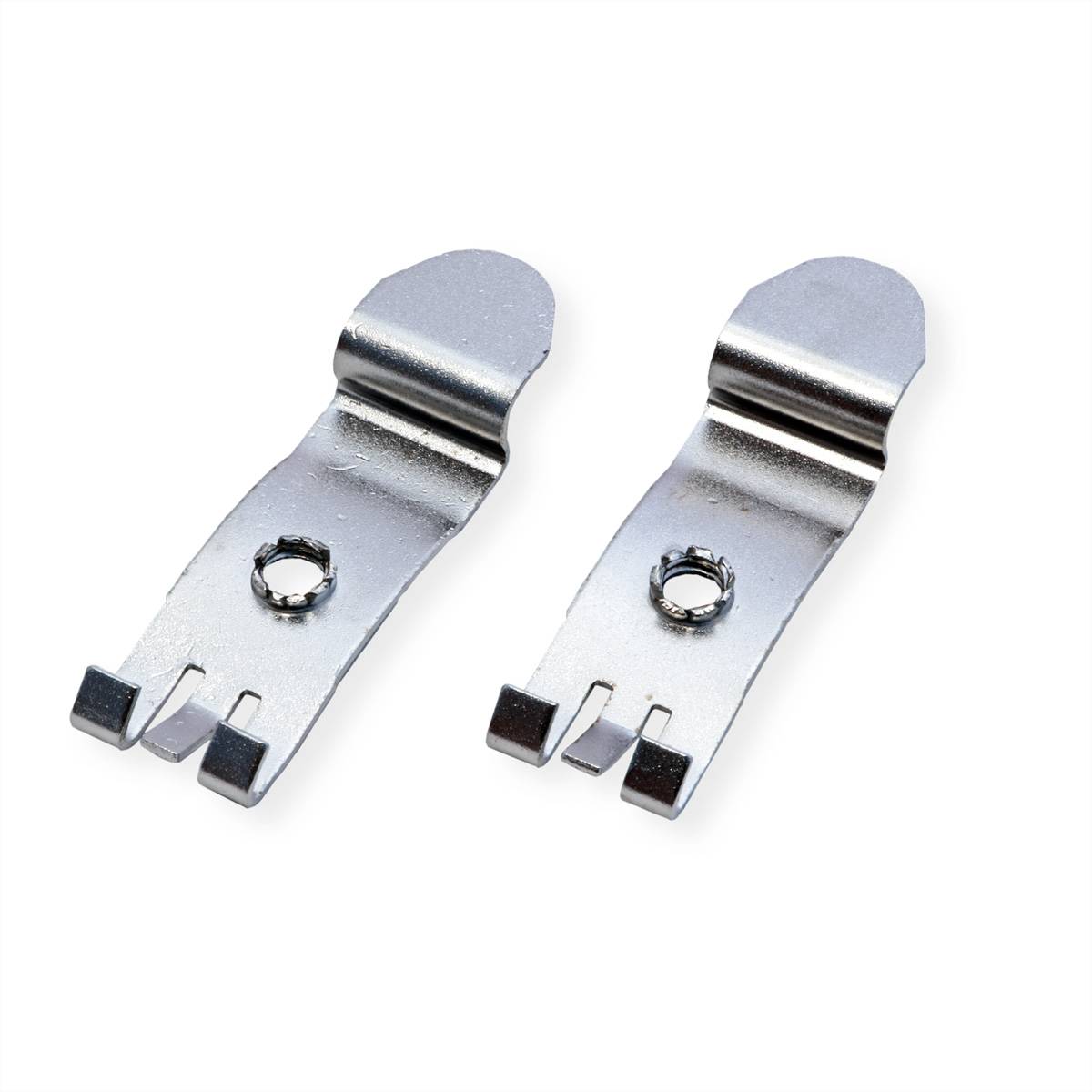 ROLINE Mini-Patchpanel, Cat.6A (Class EA), 6x RJ45, 0,5HE, geschirmt, schwarz