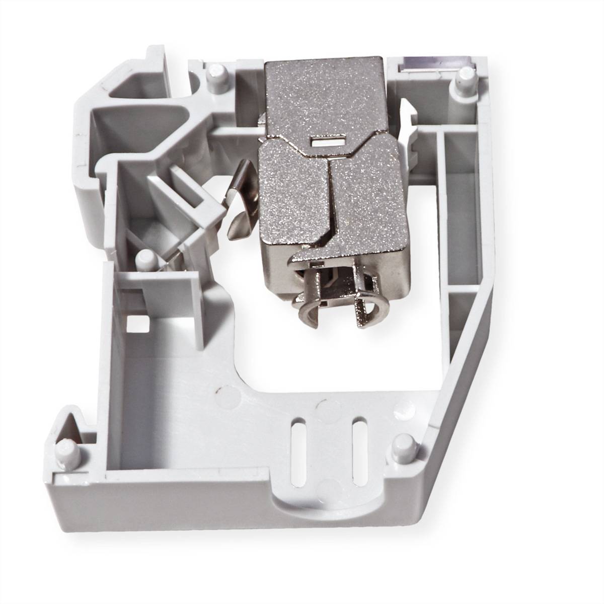 ROLINE Tragschienenadapter für Keystone Module, unbestückt, 180°