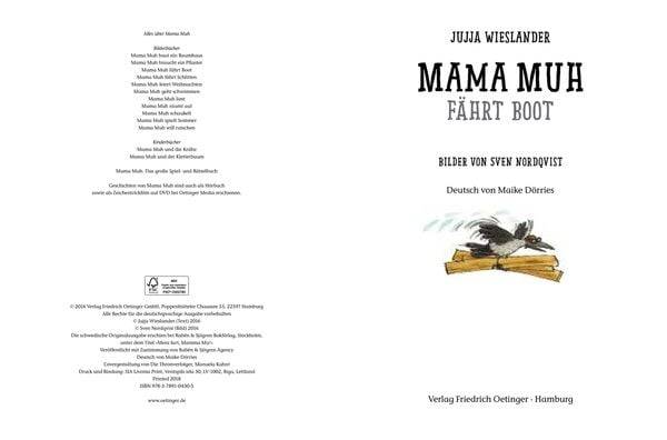 Mama Muh fährt Boot / Mama Muh Band 12