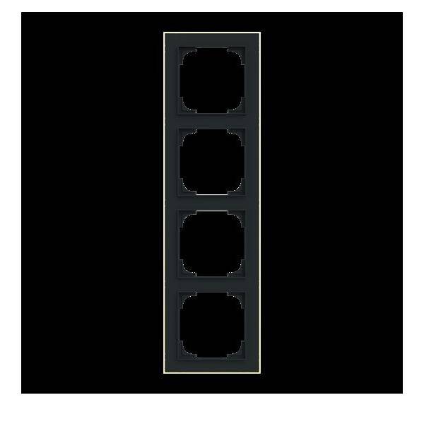 Busch-Jaeger Rahmen 4-fach 1724-453M