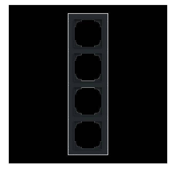 Busch-Jaeger Rahmen 4-fach 1724-456M