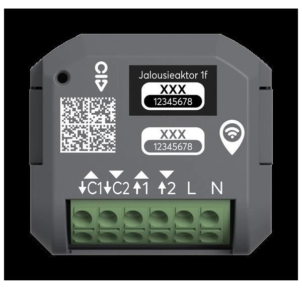 Busch-Jaeger Jalousieaktor 1-fach 62831 U-WL Busch-Jaeger Jalousieaktor 1-fach 62831 U-WL