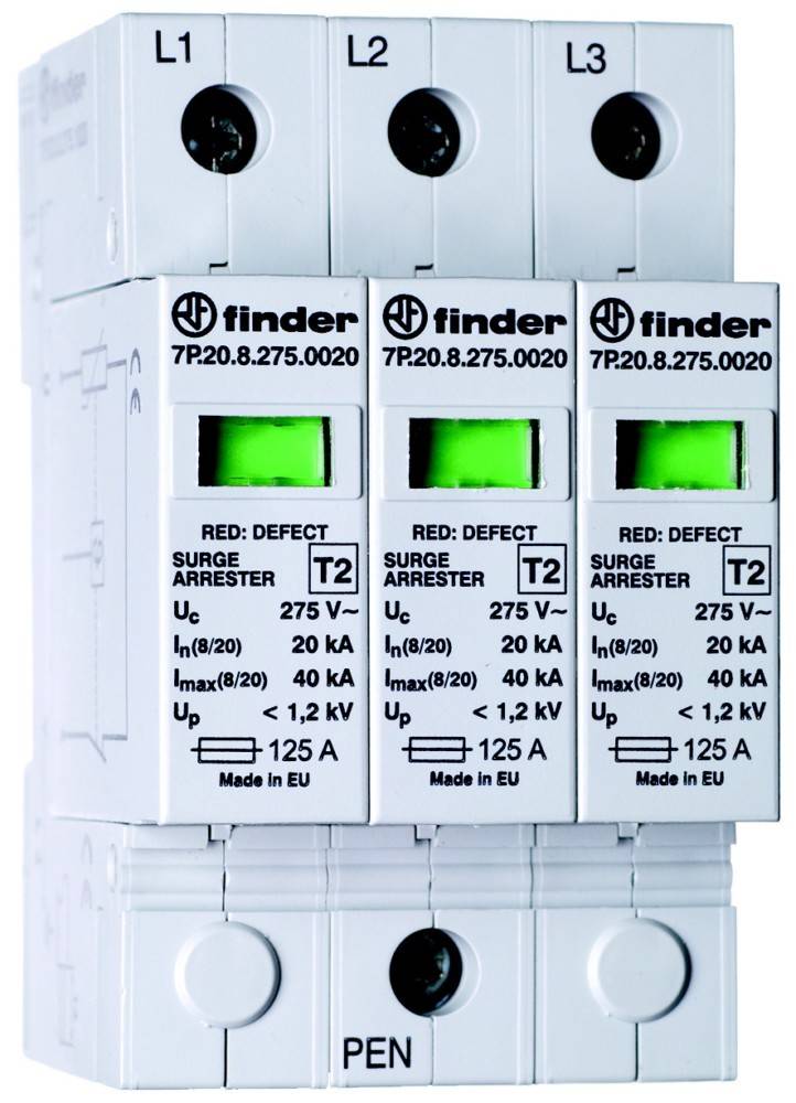 Finder Überspannungsableiter 7P.23.8.275.0020