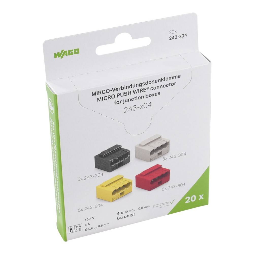 WAGO GmbH & Co. KG Verbindungsdosenklemme 243-9294/995-020