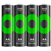 GP Battery ReCyko Pro Mignon AA -Akku NiMH 2000 mAh 1.2 V 4 St.