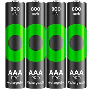 GP Battery ReCyko Pro Micro AAA -Akku NiMH 800 mAh 1.2 V 4 St.