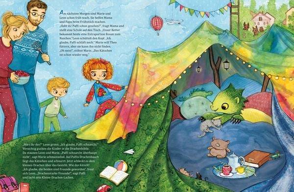 Paffi. Ein kleiner Drache und das Kätzchen