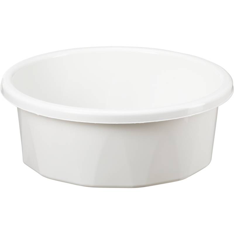 plast team Schüssel "DIAMANT", PPC, 8 Liter, weiß