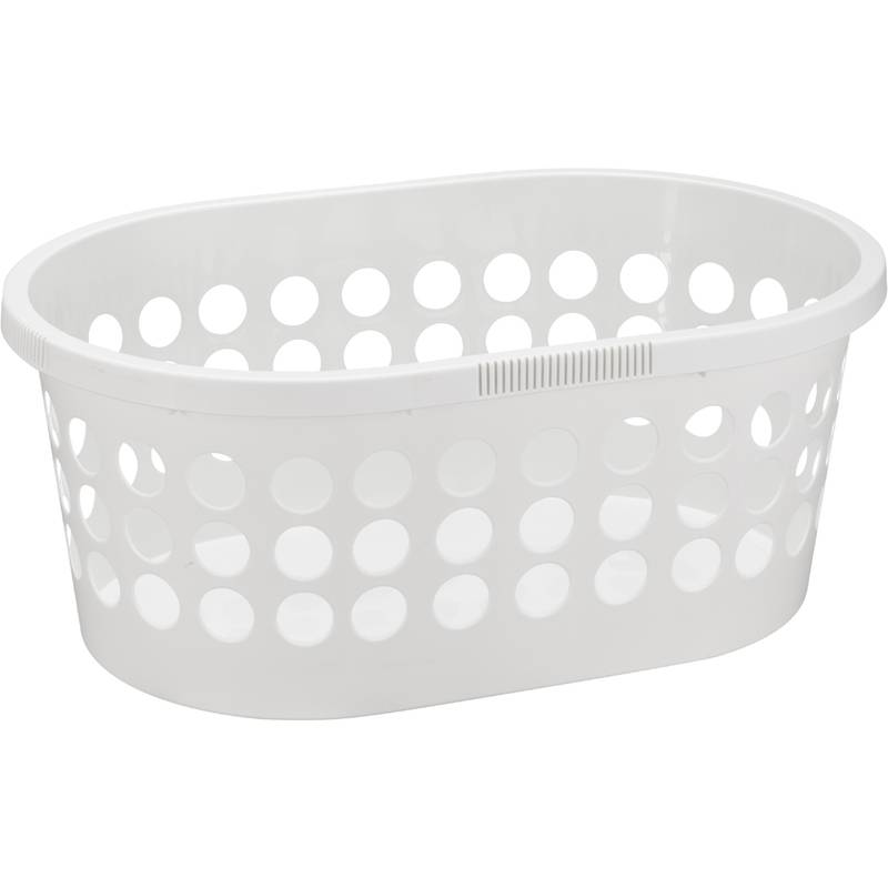 plast team Wäschekorb SPRINGFIELD, 30 Liter, weiß