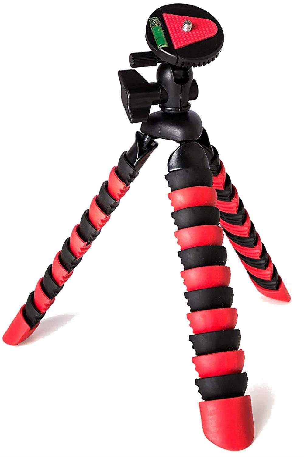 Profi TRIPOD 1 Flexibles Stativ Diktiergerät Audiorekorder Aufnahmegerät 1/4 Zoll zb kompatibel für Roland Philips Tascam Sony Olympus Zoom H4n Pro