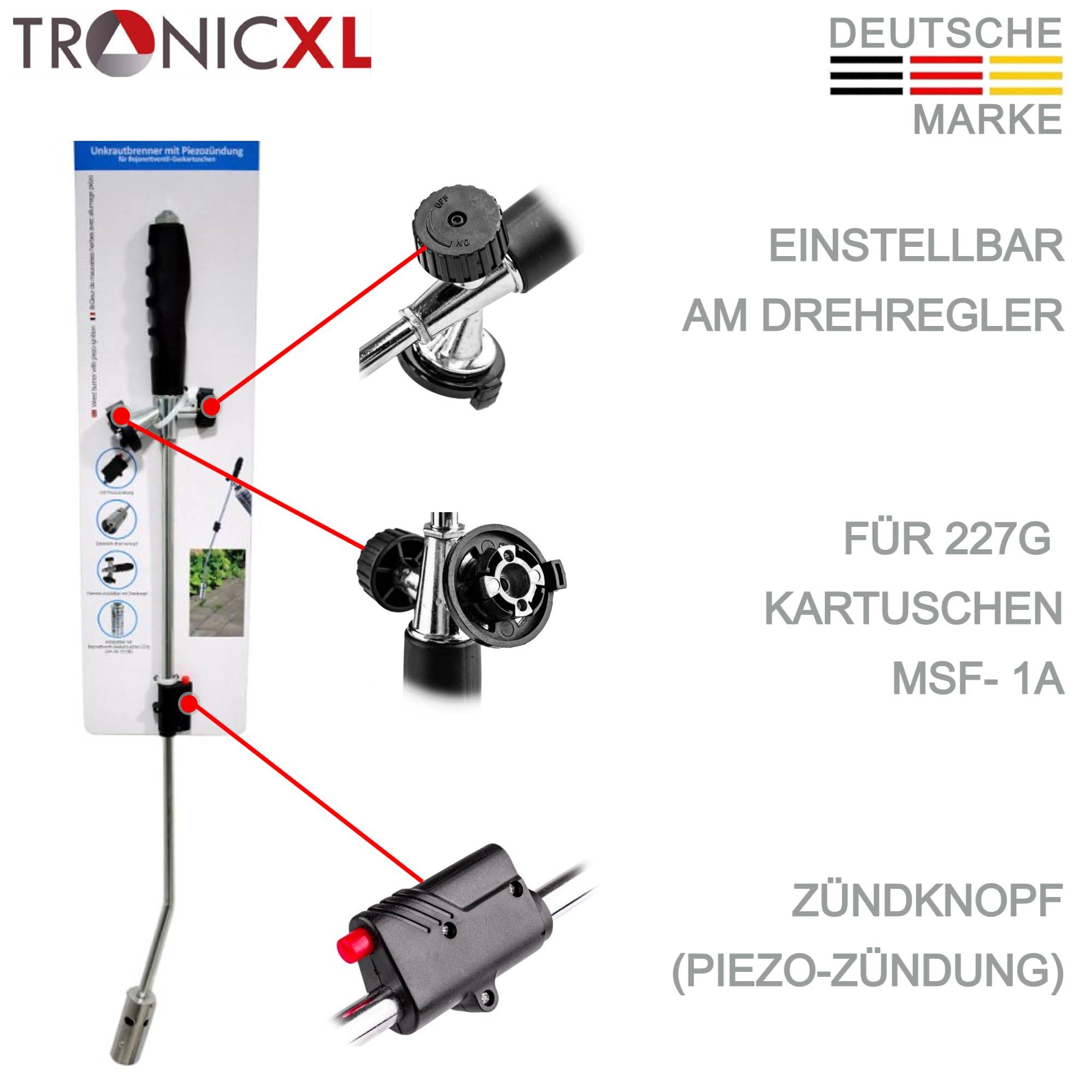 Profi Unkrautbrenner ohne Gas Unkrautvernichter Gartenwerkzeug Unkrautbekämpfung Unkrautvernichtung