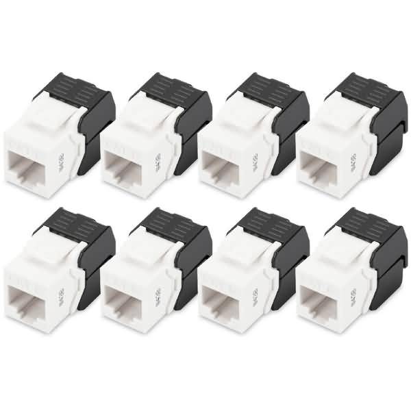 DIGITUS CAT 6 Keystone Modul, ungeschirmt - 8 Stk.