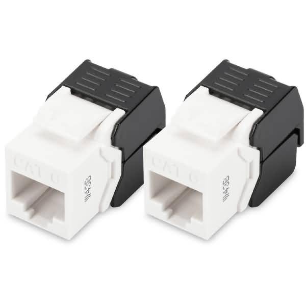 DIGITUS CAT 6 Keystone Modul, ungeschirmt - 2 Stk.