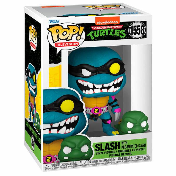 POP Figur Teenage Mutant Ninja Turtles Slash & Pre Mutated Slash